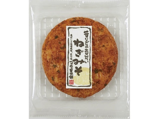 こめの里　大判ねぎみそ煎餅　1枚×15