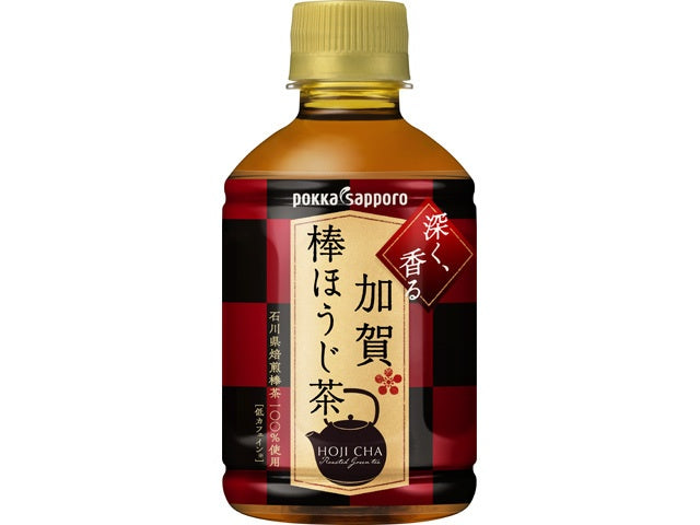 ポッカＳ　加賀棒ほうじ茶　Ｐ２７５ｍｌ　×24