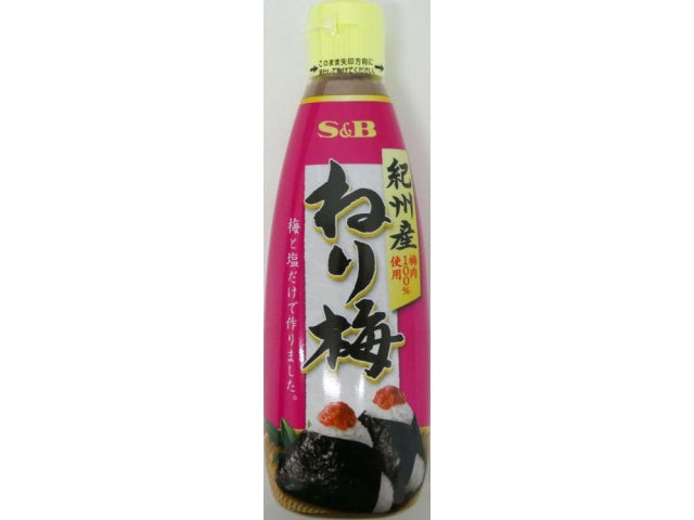 S&B 紀州産ねり梅 310g業務用×12