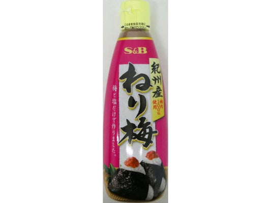 S&B 紀州産ねり梅 310g業務用×12