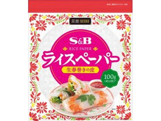 S&B 菜館 ライスペーパー100g×10
