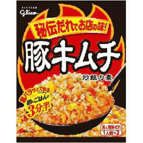 グリコ　豚キムチ炒飯の素×10