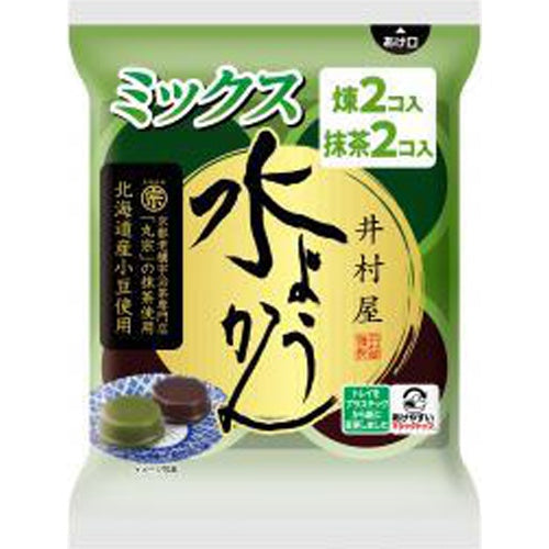 井村屋　袋入水ようかんミックス×10
