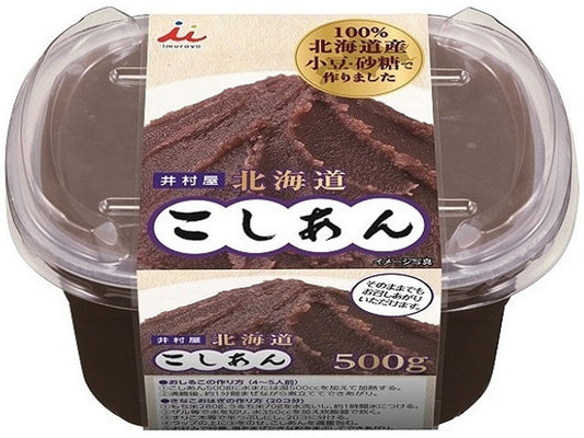 井村屋　北海道こしあん450ｇ×6