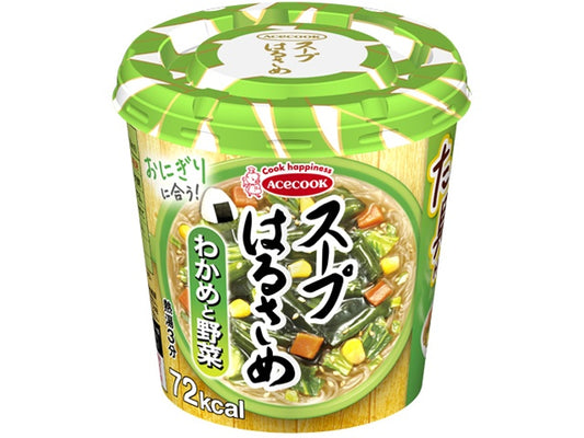 エース　スープはるさめ　わかめと野菜×6