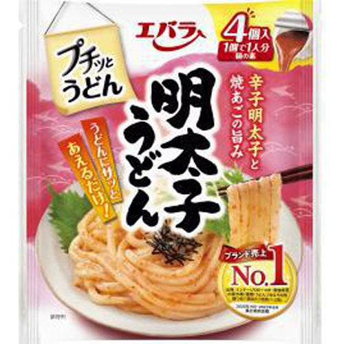 エバラ  プチッとうどん明太子うどん 4個×12