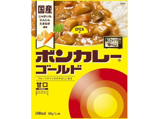 大塚　ボンカレーゴールド甘口　１８０ｇ×10