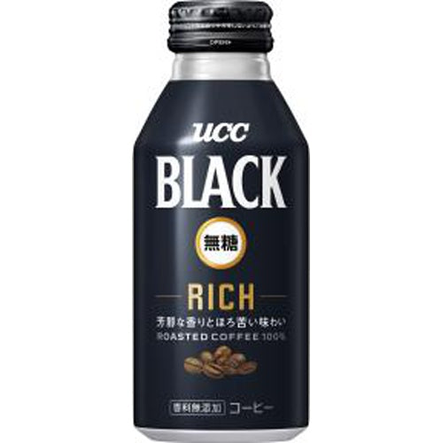 ＵＣＣ　ブラック無糖ＲＩＣＨ　B缶375g×24