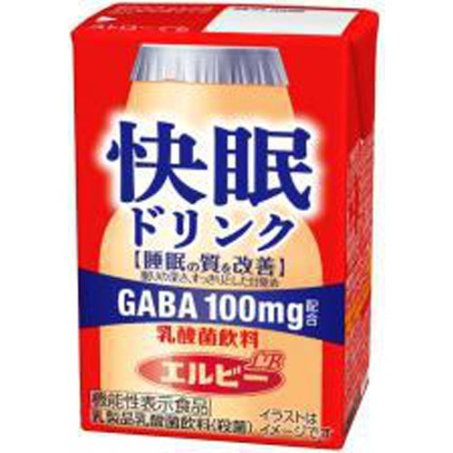 エルビー　快眠ドリンク　乳酸菌飲料紙125ml×12