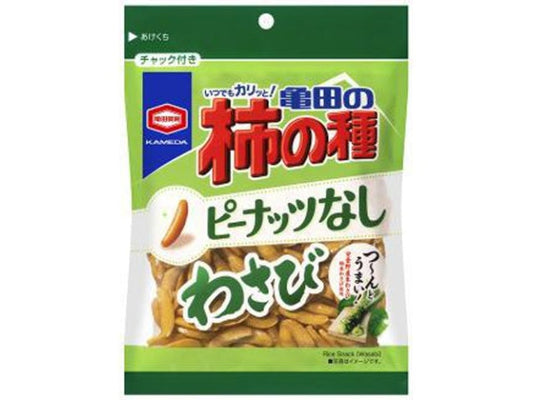 亀田　柿の種　ピーナッツなしわさび91g×12