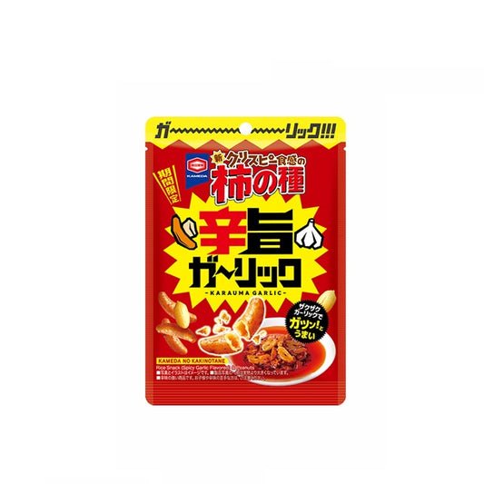 【大特価　数量限定】亀田　亀田の柿の種 辛旨ガーリック40g ×12
