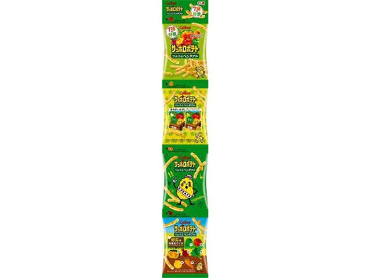カルビー ミニ４サッポロポテトつぶつぶベジタブル×10