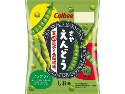 カルビー さやえんどうさっぱりしお味 26g×24