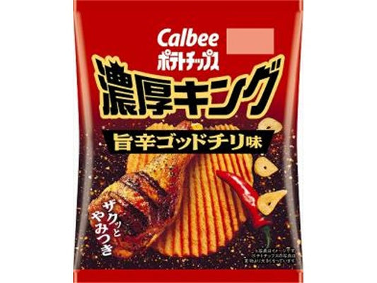 カルビー　ポテトＣ濃厚キング旨辛ゴッドチリ 52g×12