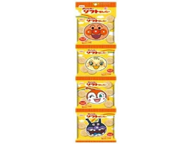 栗山　４Ｐアンパンマンのソフトせん　×12