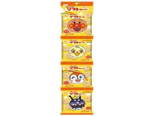栗山　４Ｐアンパンマンのソフトせん　×12