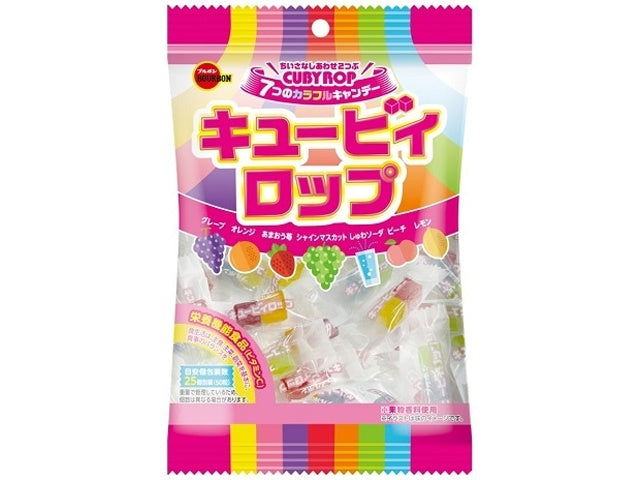 【大特価　賞味期限2026年7月】ブルボン キュービィロップ 100g×10