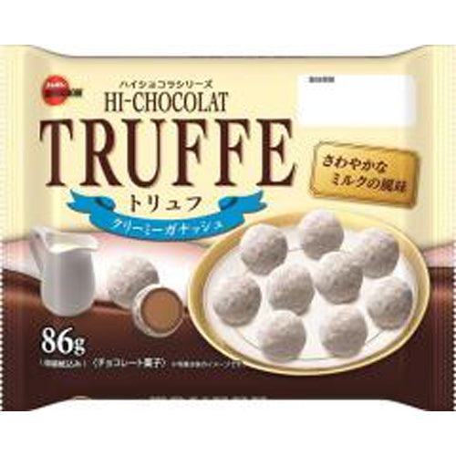 【数量限定／大特価】ブルボン　８６ｇトリュフクリーミーガナッシュ×12