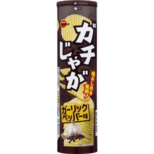 【大特価/数量限定】ブルボン ガチじゃが ガーリックペッパー味100g×10