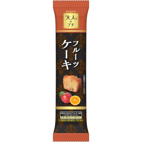 【大特価　数量限定】ブルボン 大人のプチ フルーツケーキ5個×10