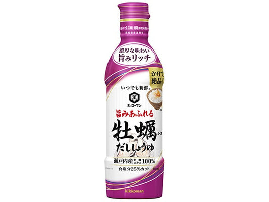 【萬】旨みあふれる牡蠣しょうゆ 450ml×12