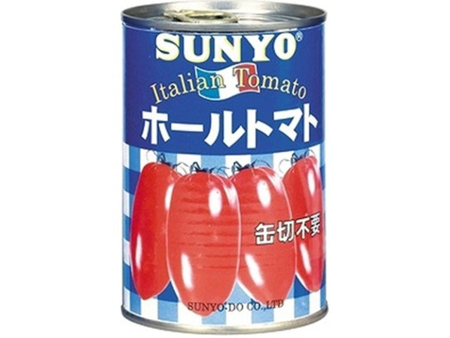 サンヨー堂ホールトマト　EO4号400ｇ　12入り