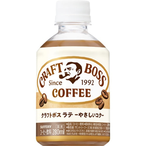 クラフトボス　ラテＰ２８０ｍｌ×24