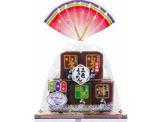 杉本屋　８個入三色ようかん×12