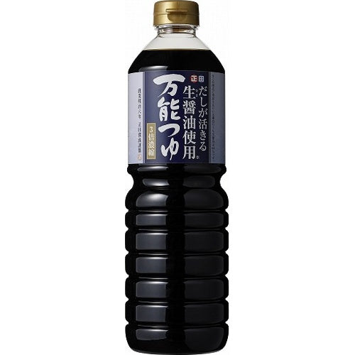 正田　生醤油使用万能つゆ　１Ｌ×6