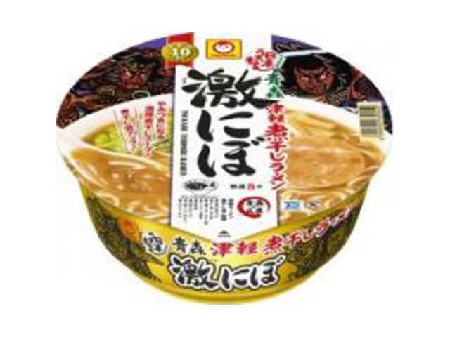 マルちゃん　日本旨いもん激にぼ 青森津軽煮干拉麺×12