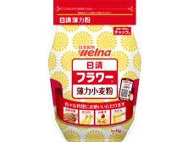 日清　密封チャック付フラワー１ｋｇ×15