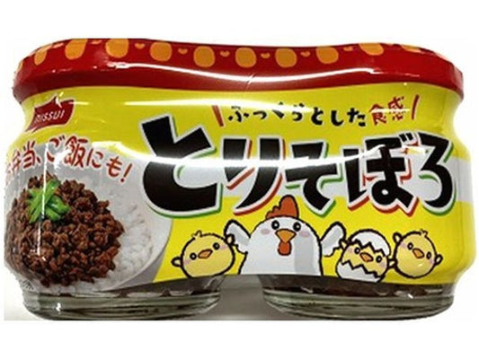 ニッスイ　とりそぼろ　２個パック×12