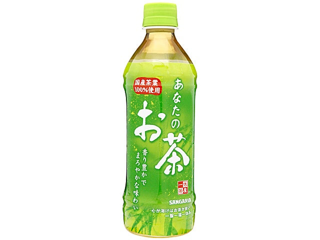 サンガリア　あなたのお茶　Ｐ５００ｍｌ　×24