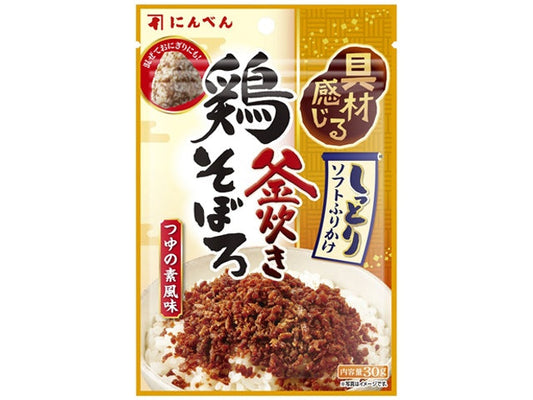 にんべん　鶏そぼろふりかけ　つゆの素風味30g×10