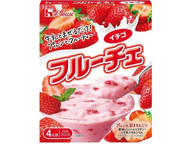 ハウス　フルーチェ　イチゴ２００ｇ×10