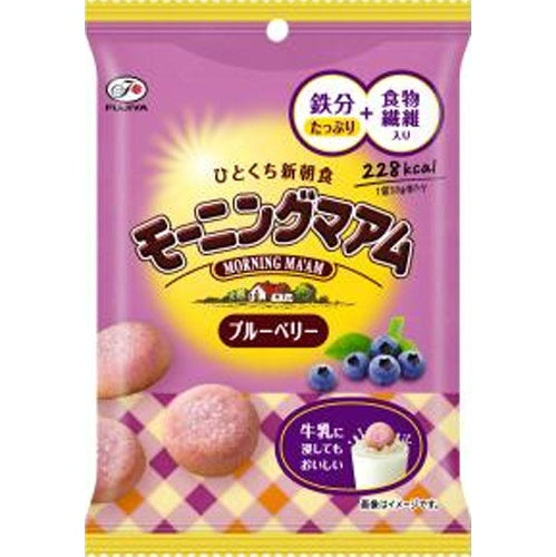 不二家 モーニングマアム ブルーベリー50g×10