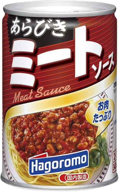 はごろも　あらびきミートソース 7号×12