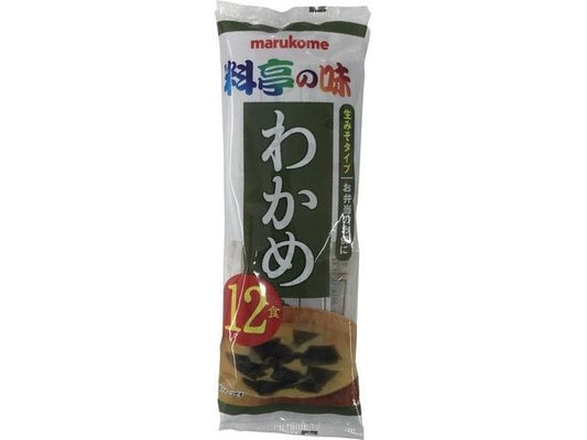 マルコメ　即席生みそ汁　わかめ１２食入×12