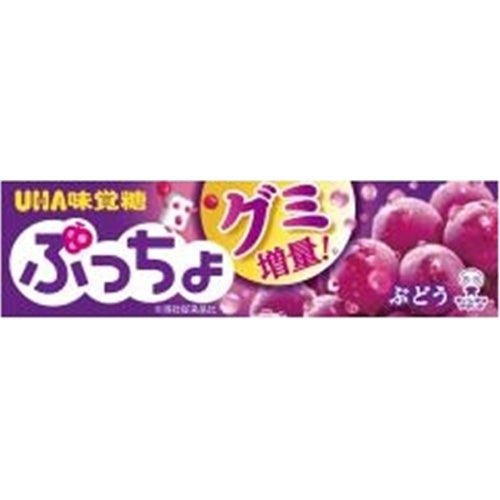 味覚糖　ぷっちょ　ぶどうスティック10粒×10