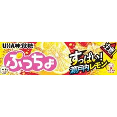 味覚糖 ぷっちょスティック すっぱい瀬戸内レモン×10