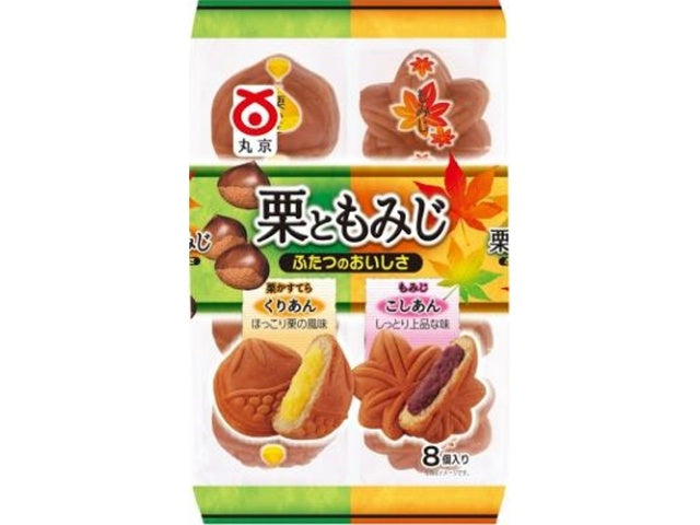 丸京　栗ともみじ　８個×8