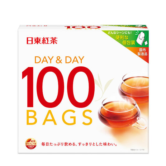 日東　ＤＡＹ＆ＤＡＹティーバッグ 100袋×12