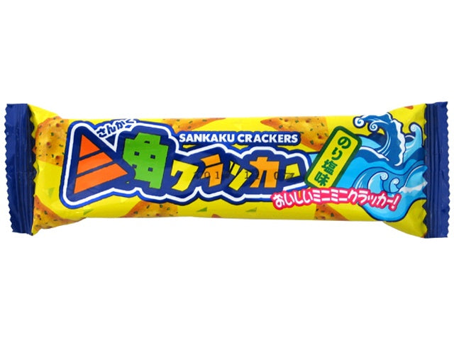 やおきん　三角クラッカー　のり塩味×24