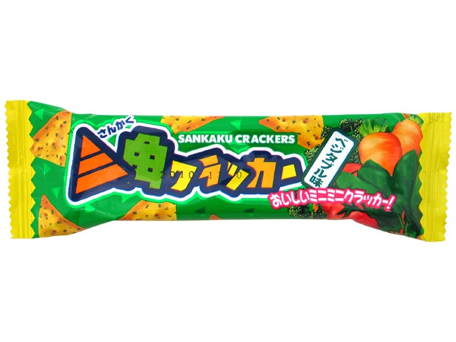 やおきん　三角クラッカー　ベジタブル味×24