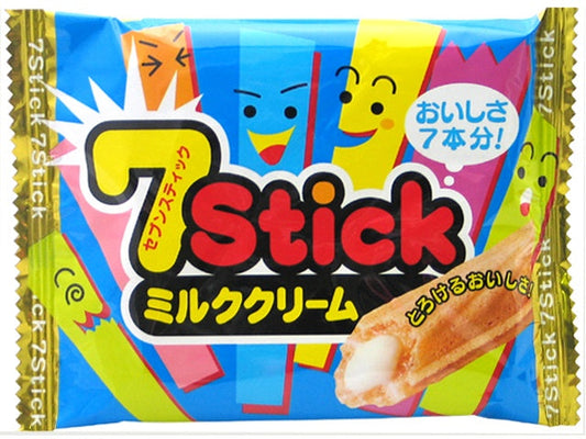 やおきん　セブンスティックミルククリーム　７本×12