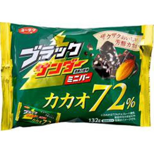 （や）有楽　ブラックサンダー　カカオ72%132g×12