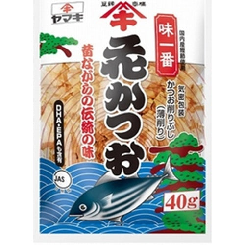 ヤマキ　味一番花かつお　４０ｇ×10