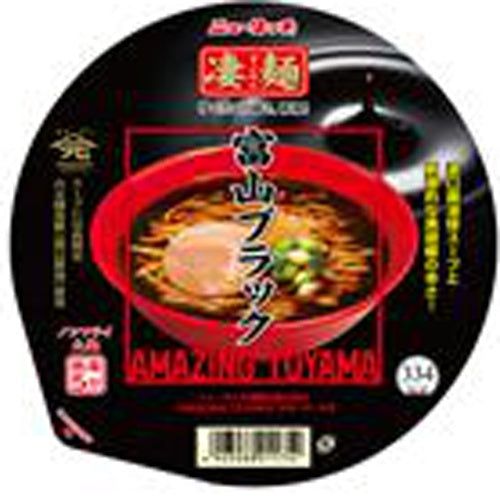 ニュータッチ　凄麺　富山ブラック×12