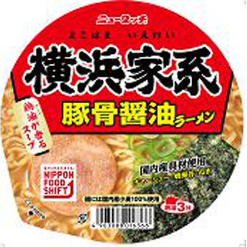 ニュータッチ 横浜家系豚骨醤油ラーメン×12