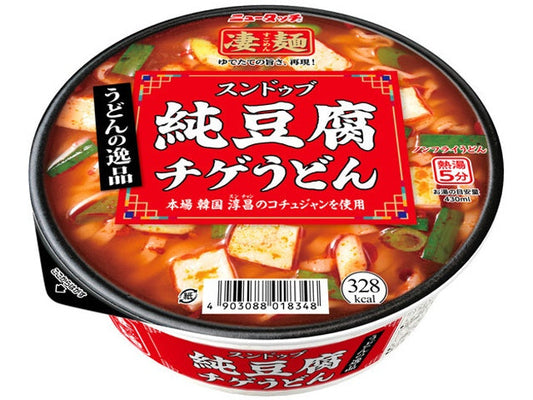 ニュータッチ 凄麺うどんの逸品スンドゥブチゲうどん×12